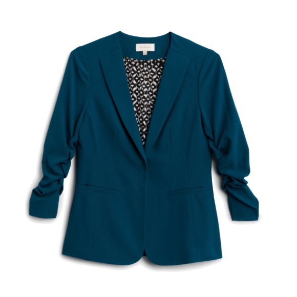 Skies Are Blue Jackets & Blazers - Raja Collarless Blazer - never worn